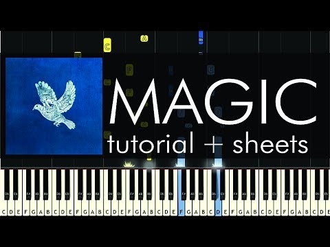 Coldplay - Magic - Piano Tutorial - How to Play + Sheets