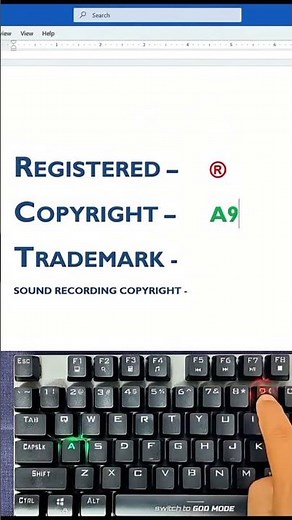 How to Insert ® ™ © Symbols in MS Word Instantly | Shortcut Keys You Must Know!
