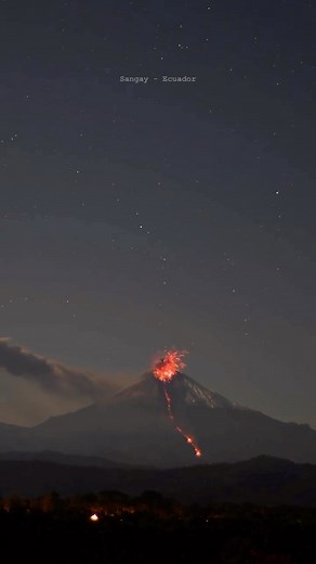 Discover Earth | Sangay is one of Ecuador’s most active volcanoes 🌋 Located in the eastern Andes, Sangay towers over the surrounding landscape. The... | Instagram