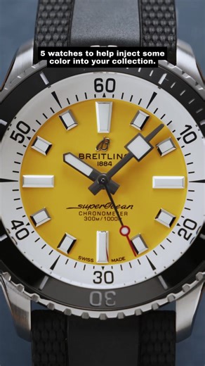 5 Colorful Luxury Watches to Enhance Your Collection