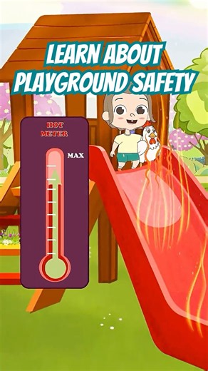 Don't Get Burned! 🚫 Learn To Check The Playground Slide First?!