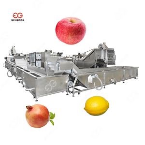 [Hot Item] Industrial Carrot Washer Apple Washing Machine Price