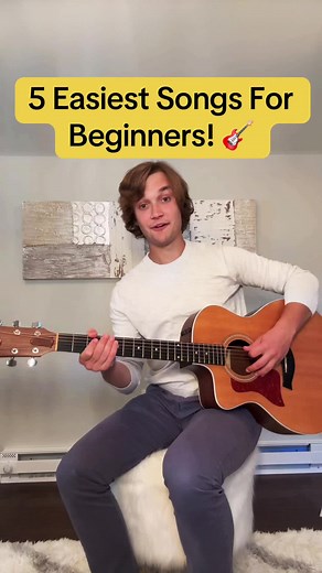 5 Easy Acoustic Guitar Songs for Beginners
