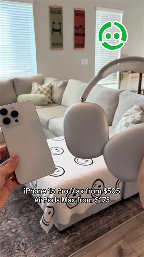 💰 Save hundreds on Swappa! iPhone 15 Pro Max AirPods Max for as little as $680 (vs $1,280 in retail stores). Why pay more when you can get the same devices for less? #swappa #affordabletech #airpodsmax #iphone15promax #techdeals