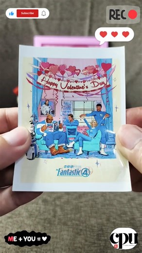 Valantine's day by Fantastic 4 😍 Cut & Paste Sticker ASMR