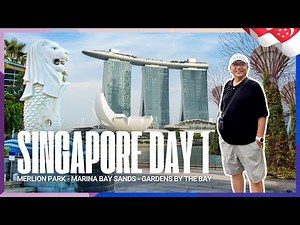 SINGAPORE VLOG DAY 1 | MARINA BAY AREA WALKING TOUR | 新加坡漫步之旅 🇸🇬 | VLOG 99 [ENG SUBTITLE / 中文字幕]