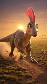 DINO Pt. 10: 🤔 Parasaurolophus: The Secret of its Incredible Crest! 🔊 #sun #disney #science