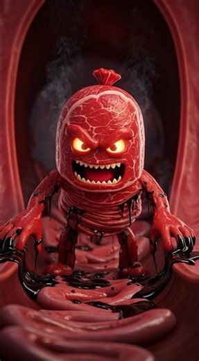 The Hidden Dangers of Processed Meat | Health Warning#energy #fast #in #instant