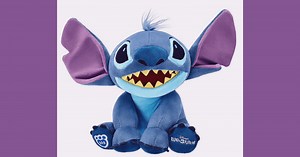 Build-A-Bear just launched a Stitch plush toy and it's the cuddliest ever