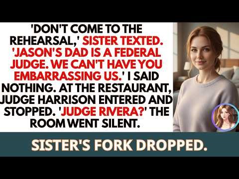 Sister Said 'My Fiancé's Dad Is A Federal Judge' Until He Called Me 'Your Honor' At Dinner