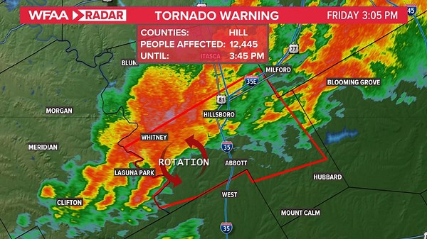 DFW Weather: All North Texas tornado and thunderstorm warnings for Friday have expired, but this weekend will see more action