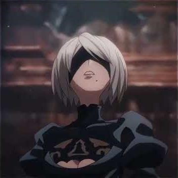Mean mugging through the apocalypse 🫦🥶 #animeedit #2b