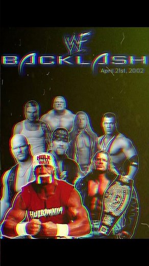 WWF/E Backlash 2002 took place 23 years ago today