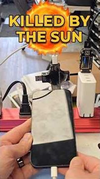 This iPhone 14 was KILLED by the sun and NO ONE could fix it!