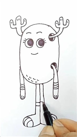 penny fitzgerald | the amazing world of gumball drawing easy #drawingforkids #drawingideas #easydraw