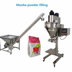 [Hot Item] Ss 304 Semi Auto Additives Powder Filling Machine/Screw Measuring Powder Auger Filler