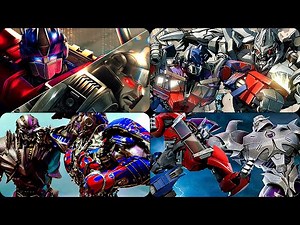 Evolution of Optimus Prime Defeating Megatron in Transformers Games (2004 - 2024 | PS2 - PS5)