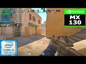 CS2 - I3-8130U + MX130 (2GB) Low Settings FPS Performance in 2024