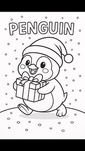 Christmas Coloring Pages – Animals Holiday Coloring Book for Kids, Printable PDF - Etsy Canada