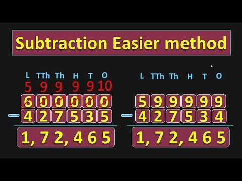 Class 5 |How to SUBTRACT 6-digit numbers WITH REGROUPING?|Easy SUBTRACTION of no's with ZEROES|PMCE