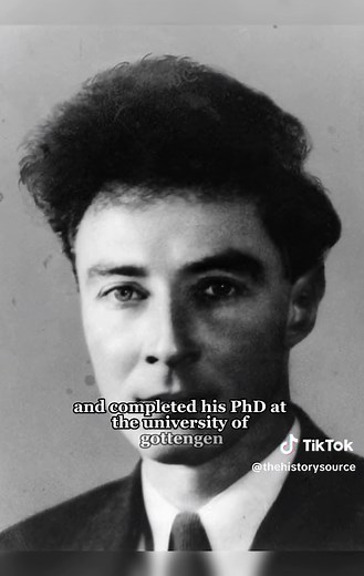 With the upcoming release of the new Oppenheimer movie let's explore the history and life of the real J. Robert Oppenheimer and his contributions. #historytok #history #historyfacts #oppenheimer #oppenheimermovie #barbenheimer #ww2 #ww2history #worldwar2 #didyouknow #learnontiktok #edutok #physics #scientist #todayilearned #historybuff #historicalphotos #historical #historytiktok