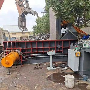 [Hot Item] Hydraulic Scrap Metal Baler Machine Baling Machine for Scrap Metal Block Wire