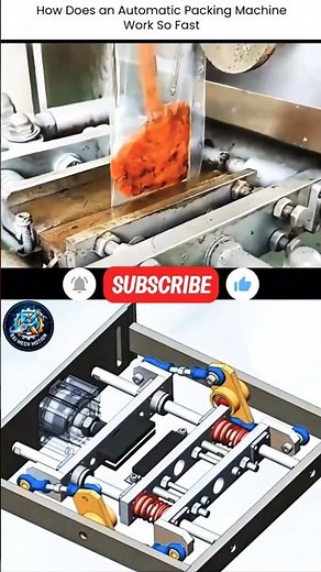 How Automatic Packing Machines Work So Fast 😳#manufacturing #howitworks #machine #usa