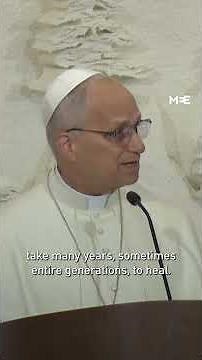 Pope Leo XIV urges Lebanese to stay in their homeland despite crisis during Lebanon visit