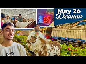 Deonar Bakra Mandi May 26, 2025 Vlog | Hundreds of Trucks Unloading Goats Entering Deonar