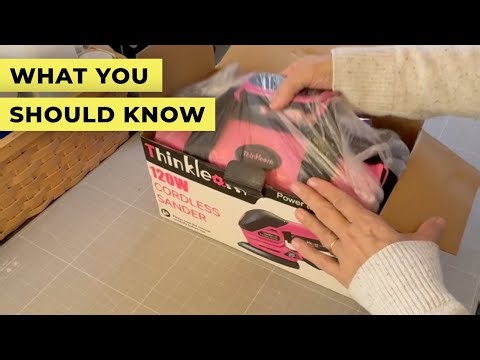 Cordless Electric Mouse Sander with Dust Bag - Review