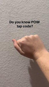 12K views · 2.1K reactions | POW Tap Code. . . . #tacticalbelle #prepper #emergencypreparedness #pow #survival | Tactical Belle | Facebook