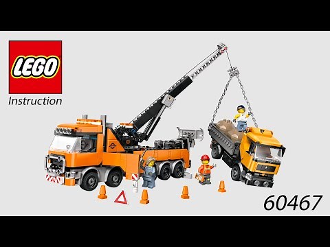 LEGO Instruction - City - 60467 - Heavy-Duty Recovery Tow Truck with Crane