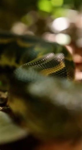 Snake Slithering in Real Life: Up Close & Hissing!