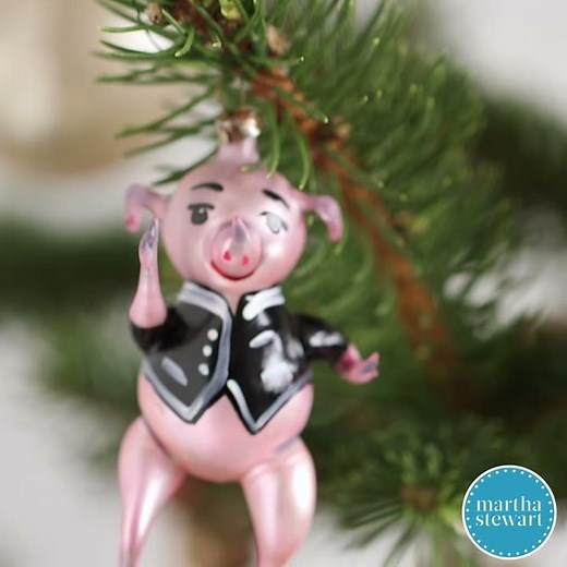 Classic & Vintage Christmas Tree - Martha Stewart