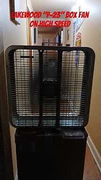 Lakewood P-23 Box Fan running on high speed #shorts