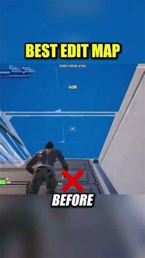 This MAP TAUGHT me to EDIT FAST 😈✅ #fortnite #fortniteclips