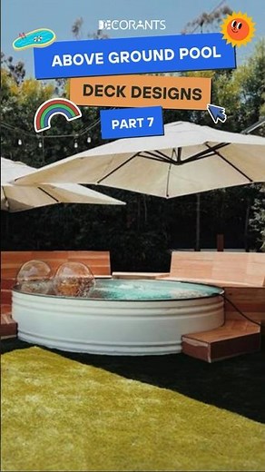 Exceptional Swimming Pool Above Ground Deck to Have This Summer