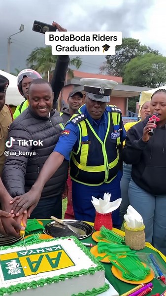 BodaBoda Riders Graduation Promotes Safer Road Practices
