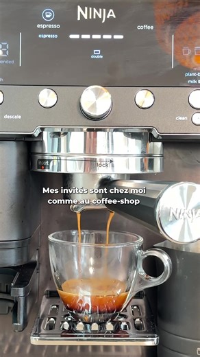 Avec la Ninja Luxe Café, réalisez et dégustez vos boissons préférées à la maison ☕️ Quel est votre café préféré ? #ninja #ninjafrance #ninjaluxecafé