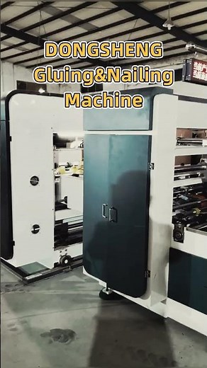 Fully Automatic Box Making Line: No Skilled Labor Needed! (Just Feed the Blanks
