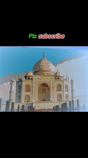 I Make Taj Mahal #minecraft #gaming #shorts