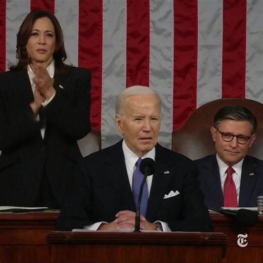 In his State of the Union address, President Biden said, “those bragging about overturning Roe v. Wade have no clue about the power of women.” https://nyti.ms/3wN3Ky4 | The New York Times