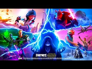 Fortnite STAR WARS Season 3 BATTLE PASS All Skins!