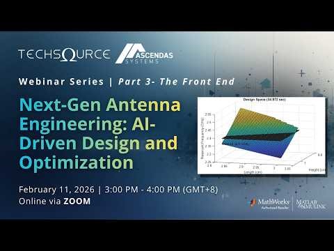 Full-Stack Wireless Design - Next Gen Antenna Engineering AI Driven Design & Optimization (Part 03)