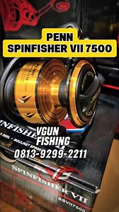 PENN SPINFISHER VII 7500 ⭐⭐‼️ #vgunfishing #fishing #fishing #penn #spinningreel #review #pennreels