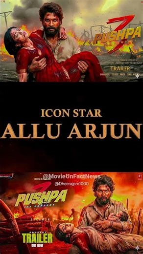 Pushpa 3 - Official Trailer / Allu Arjun / Sukumar / Rashmika / Pushpa 3 The Rampage New Trailers