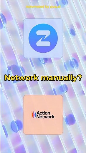 Connect Zulip + Action Network | puq.ai Workflow Automation