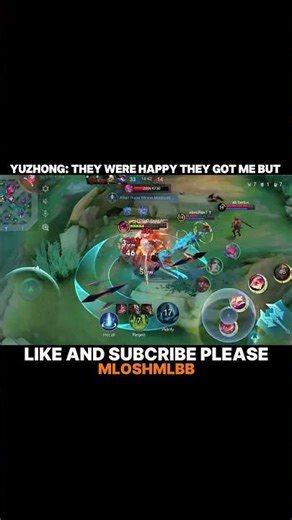 YUZHONG : THEY WERE HAPPY THEY GOT ME BUT | YUZHONG EXP LANE GAMEPLAY | #mlbb