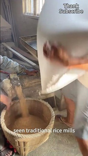 Many young people have never seen traditional rice mills and windmill winnowing machines