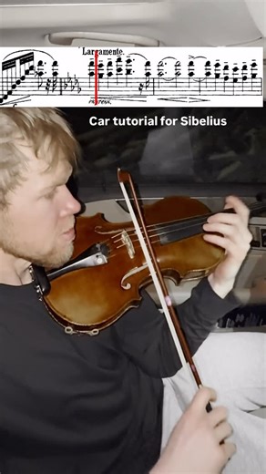 Violin Rebel on Instagram: "Tutorial for Sibelius in my car"